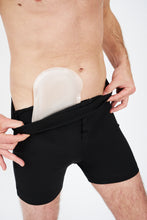 Cargar imagen en el visor de la galería, Boxer Ostomía de Algodón Ostocare Cintura Alta (Con Apertura Frontal)