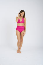 Cargar imagen en el visor de la galería, Conjunto Bikini Ostomía Cintura Alta Victoria