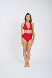 Conjunto Bikini Ostomía Cintura Alta Victoria
