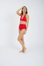 Cargar imagen en el visor de la galería, Conjunto Bikini Ostomía Cintura Alta Victoria