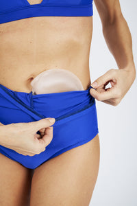Conjunto Bikini Ostomía Cintura Alta Victoria