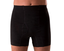 Cargar imagen en el visor de la galería, Boxer Ostomía Corsinel Cintura Baja - Negro