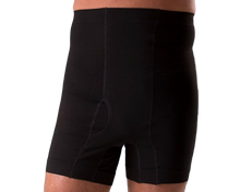 Cargar imagen en el visor de la galería, Boxer Ostomía Cintura Alta Para Hombre - Negro