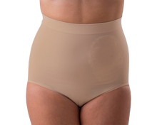 Cargar imagen en el visor de la galería, Braguita Ostomía Cintura Alta Para Mujer - Beige