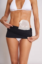 Cargar imagen en el visor de la galería, Faja Ostomía Semi Rigida - Negro Con Bolsillo Interno