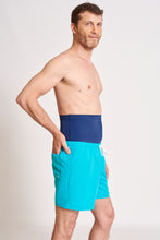 Cargar imagen en el visor de la galería, Faja Natación Para Ostomía - Azul Marino