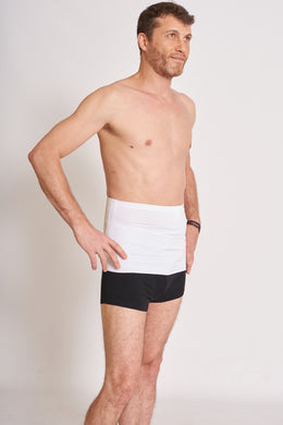 Faja Ostomía Semi Rigida - Blanco
