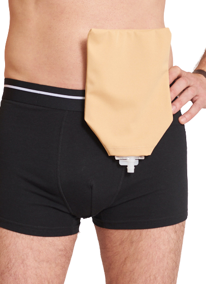 Funda Para Bolsa De Ostomía Beige