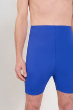 Cargar imagen en el visor de la galería, Bañador Ostomía Hombre Cintura Alta - Azul