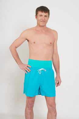 Faja Natación Ostomía - Cyan